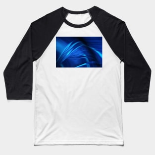 Dark Blue Abstraction Baseball T-Shirt